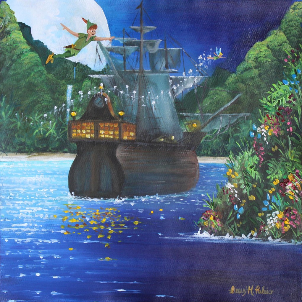 Peter Pan Painting