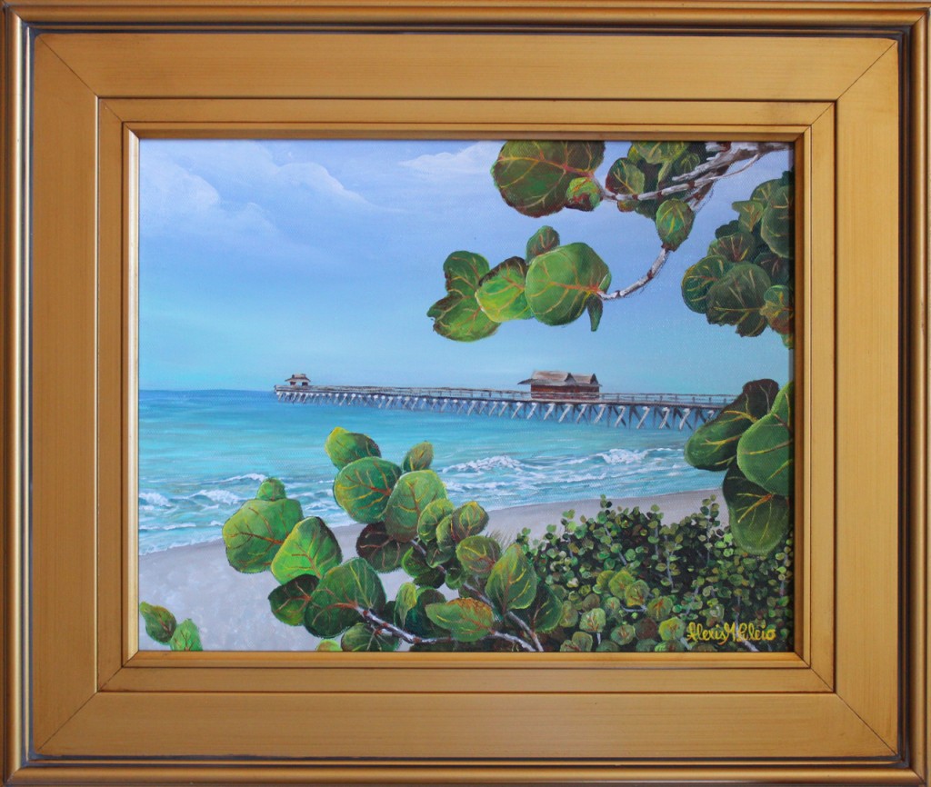 Naples Pier Painting